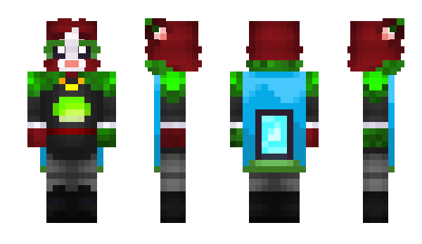 Minecraft skin CabbegeK