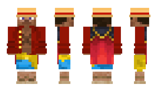 Minecraft skin YannDZ