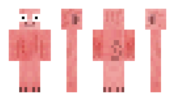 Minecraft skin Dinopiggy