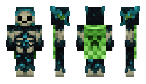 Minecraft skin Zombieking706