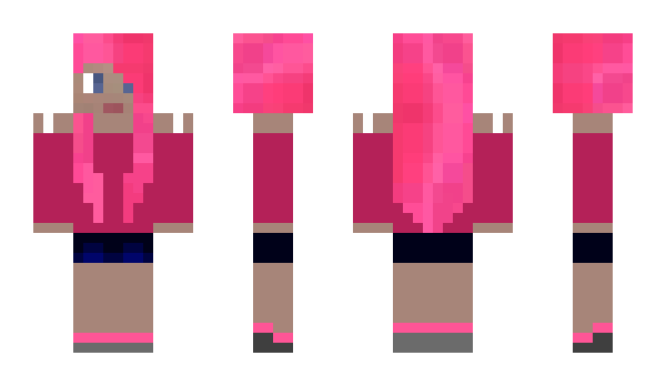 Minecraft skin PinkPulse