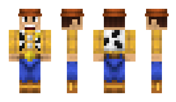 Minecraft скин по нику Sheriff_Woody