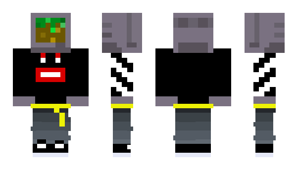 Minecraft скин по нику Plosa