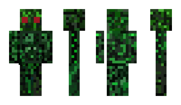 Minecraft skin Raptor_2