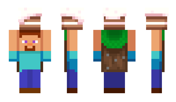 Minecraft скін по ніку Fe4e