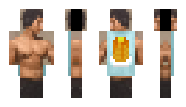 Minecraft skin Sansored