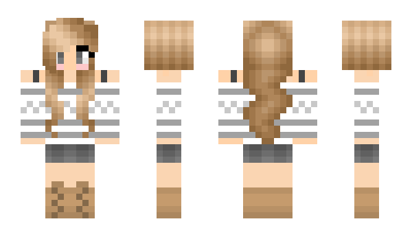 Minecraft skin Katily