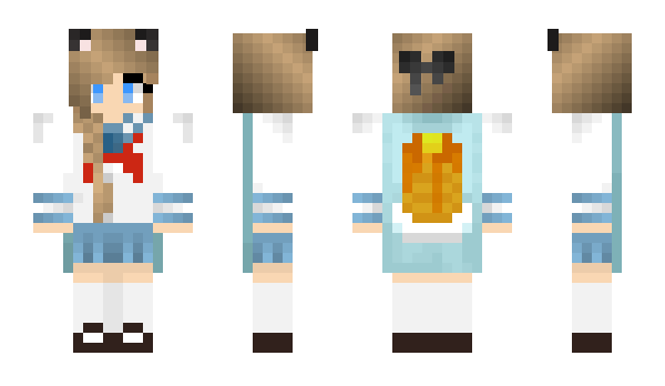 Minecraft skin cut93