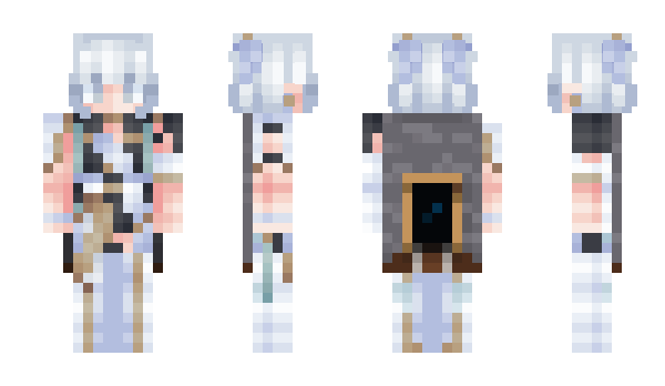 Minecraft skin Jinhsi