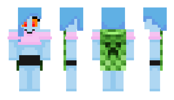 Minecraft skin Puffylover1