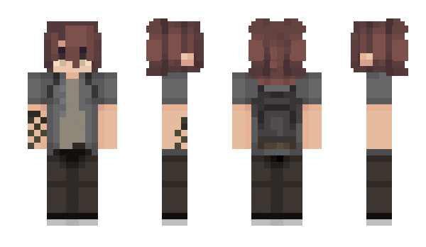 Minecraft skin MsLeaLlamaDrama