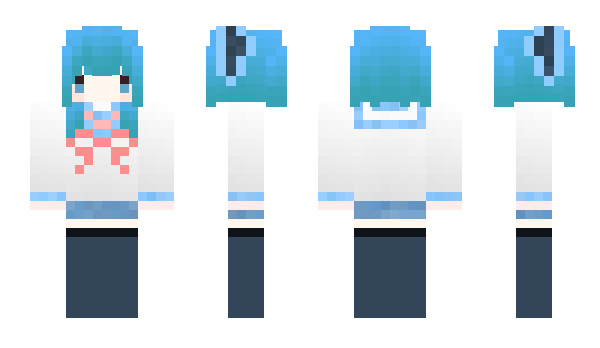 Minecraft skin GhostSmile