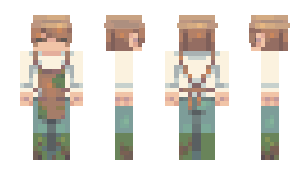 Minecraft skin Boneknapper