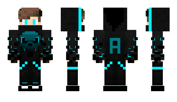 Minecraft скин по нику AR7N