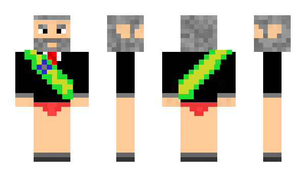 Minecraft skin Acedf
