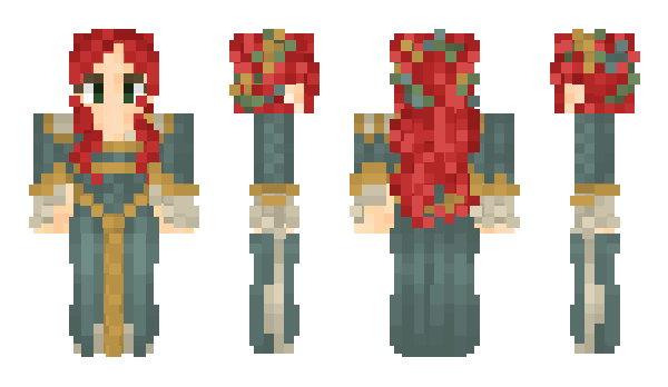 Minecraft skin GoddessSekhmet