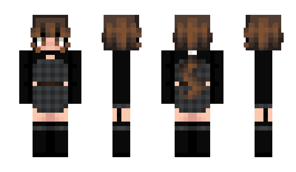 Minecraft skin Mrs_Goddess