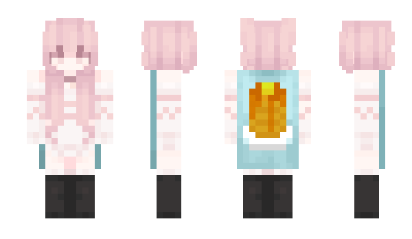 Minecraft skin AmeliaWithAnA