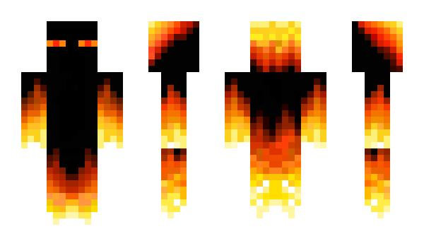Minecraft skin Fire_Ender