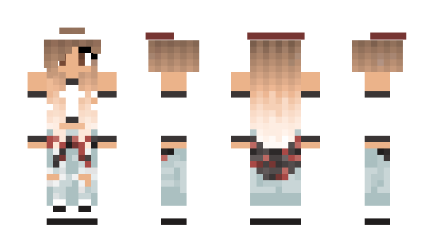 Minecraft skin Kimichen