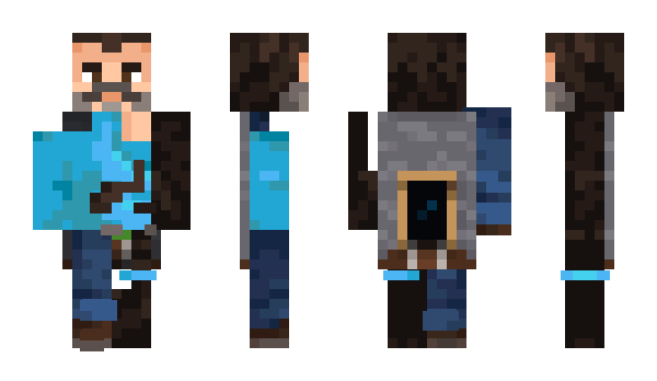 Minecraft скин по нику steve_jack_black