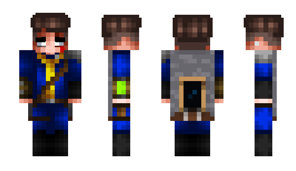 Minecraft skin Humildad