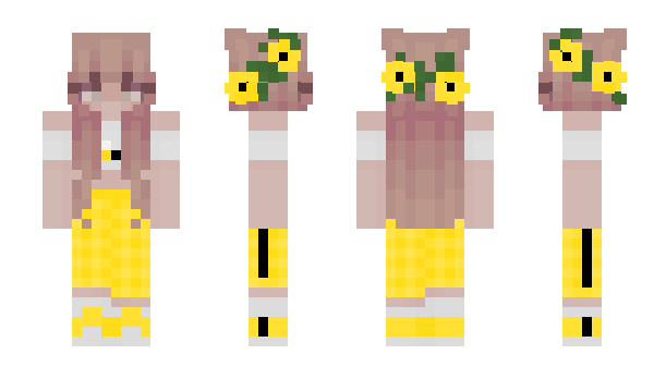 Minecraft skin AlyssaPotatoChip
