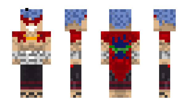 Minecraft skin KaminaGurren