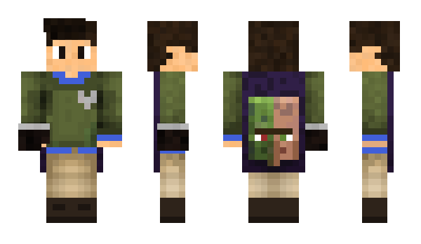 Minecraft скин по нику VoltagePlays