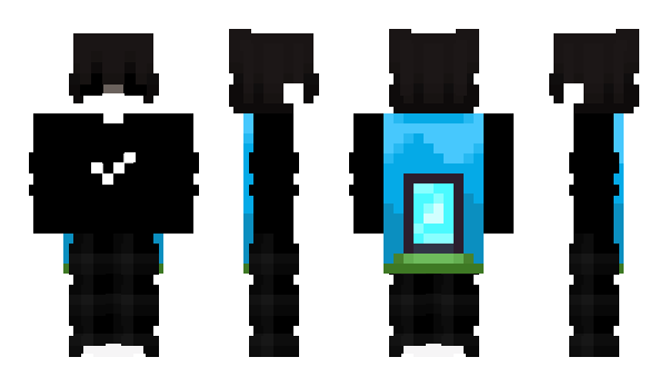 Minecraft skin GodIsTuff