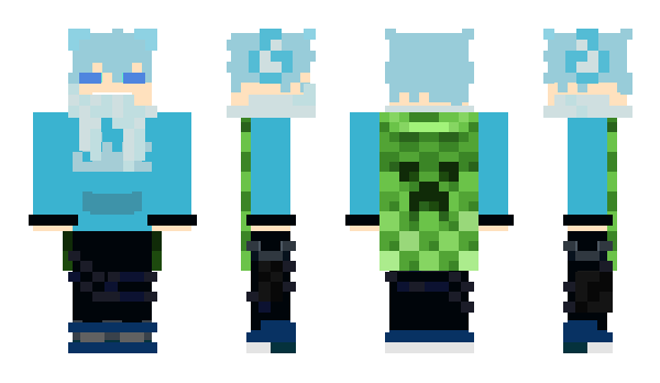 Minecraft скін по ніку AdamNewPro2032