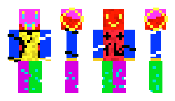 Minecraft skin FlowerSky