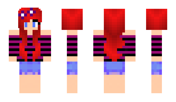 Minecraft skin Kasheya