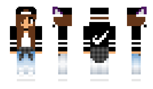 Minecraft skin NotCandi