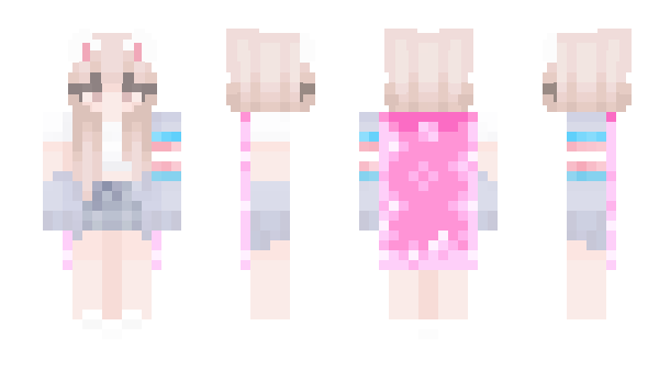 Minecraft skin KittieLuna