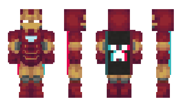 Minecraft skin TonyStarkk