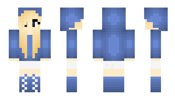 Minecraft skin vickyale2409