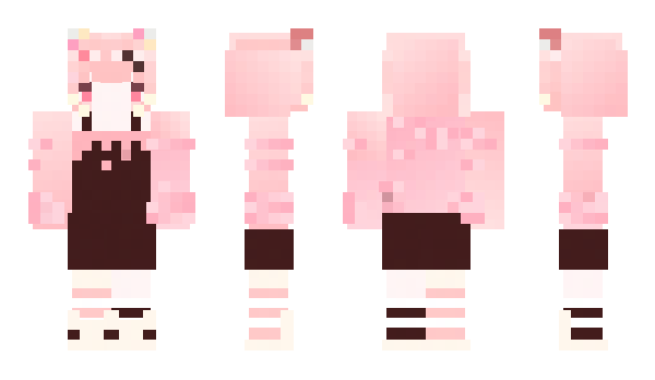 Minecraft skin B_RiboN
