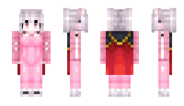 Minecraft скин по нику DollvPink