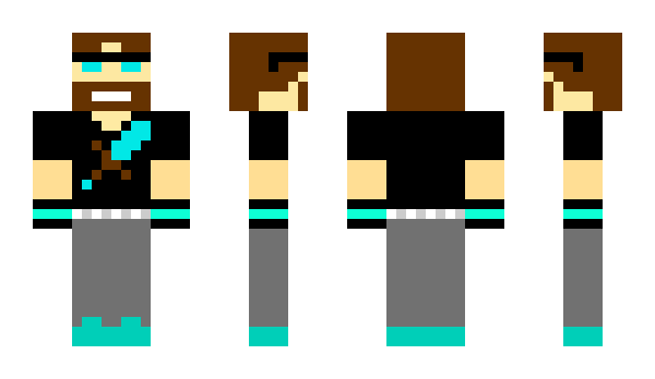 Minecraft skin Hyrix