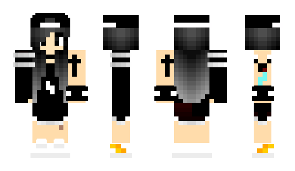 Minecraft skin LilithaHell