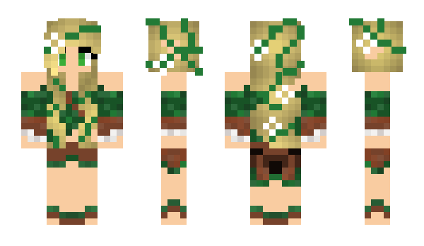 Minecraft skin Gracell