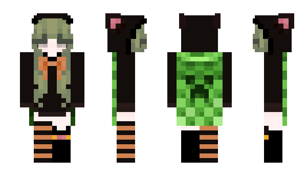 Minecraft скин по нику Nezuwa