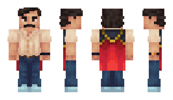 Minecraft skin BigP_Escobar