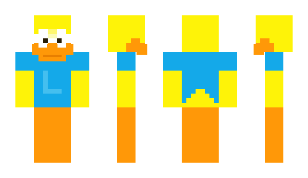 Minecraft skin blueshirt123