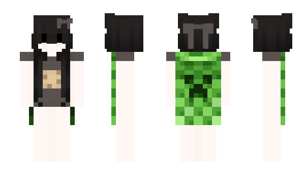 Minecraft skin susikaa