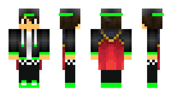 Minecraft skin LuskaC