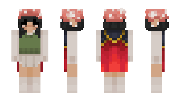 Minecraft skin peachskins