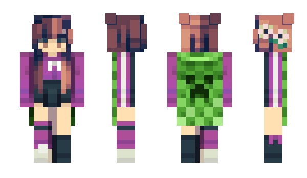 Minecraft skin Evalstar