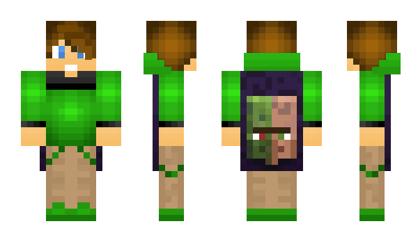 Minecraft skin TrevDaily